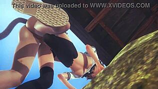 Hentai Sansürsüz Mia Sıvazlayıp Kreampie'yle Sikiliyor