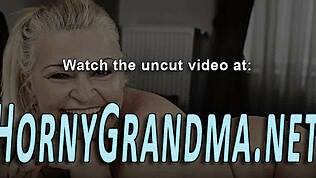 Gebuste Oma Blaast Harde Lul!