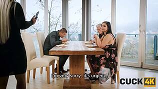 Damn, ser på kona mi med vennen min