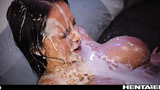 قصة هينتاي حقيقية لميلف صدر كبير تتناك في الأحلام