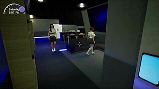 recorriendo el juego con tetas enormes y polla monstruo en Lasthope episodio 4