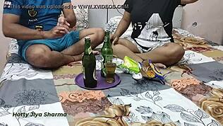 La tante du village kiffe une fête sauvage et une baise dure en HD