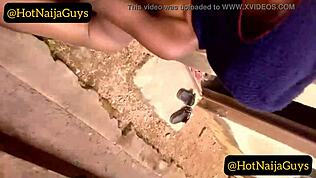 Sucer sa bite dans mon jardin publiquement !