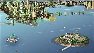 I fire elementer-treneren engasjerer Kyoshi og Yangsen seg i en blowjob-scene.