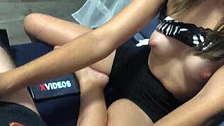 Abang tiri rakam adik tiri roleplay rakaman rumah