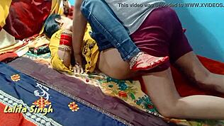 Vroča Lalita Singh ujeta pri skrivnostni dlačici na ranču