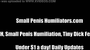 Batang kecil kau tak guna langsung pada aku femdom dominasi