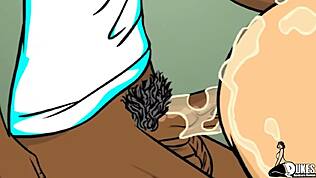 Saya Kongkek Guru Punggung Gede Angkat Bontot dalam Kartun