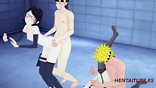 Vydržíš tuhle naruto hentai kompilaci s necenzurovaným cumem a creampies?