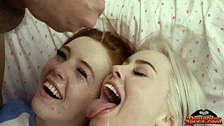 Haley Spades en Madi Collins domineren met zoete verleiding