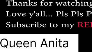 Belle ébène ronde se fait travailler sa chatte mouillée par une grosse bite en action torride