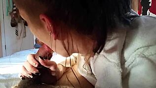 ¡Me encanta chupar esa polla grande, hombre, está tan buena!