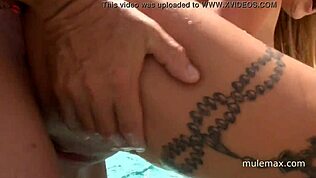 Omg, stiefdochter zwanger gemaakt door daddy in het zwembad op mulemax com! 😱