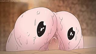 龙珠后宫合集 - 布尔玛和维黛尔主演狂野动漫色情卡通场景。