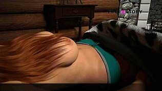 مشهد 13 في داسكلايت مانور، جون استمتع بليمون نص عارية في السرير