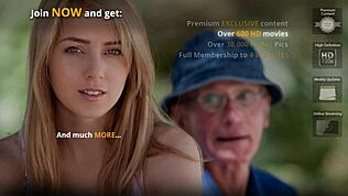 ما اللي يخلي هالفتاة الصغيرة 18+ بصدر كبير تغري رجل عجوز بطريقة قذرة؟