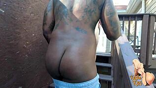 OMG, jag svär, stora tuttar Kendra Kox tar den poolside BBC hårt!