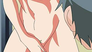 ドラゴンボールZのパロディでアンドロイド18がハードなアニメヘンタイセックスと大チンポ突きで狂わせる！