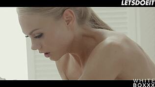 Ukrainian Beauty Nancy A Enjoys Spooning and Oral with BF - WhiteBoxxx