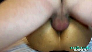 this thai babe with hairy pussy craves rough sex with strangers. she rides hard for deep creampie.