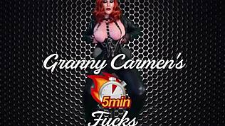 Nenek Carmen kata kongkek aku keras pancut semua gaya lama