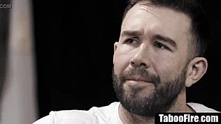 Adam, yaslı kızı o kadar sert becerdim, tam yabancı onu derinlere aldı!