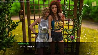 Blond MILF med store pupper nyter hjemmelaget erotisk moro med tenåringer