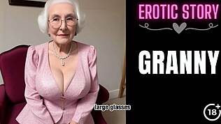 Babcia wynajęła mnie, młodego 18+ eskorta, na dziką zabawę