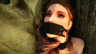 Skyrim dunkle Gelüste: Sigrid gefesselt für wilden Sex