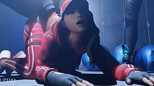 Ruby Fortnite 3D पॉर्न कंपाइलेशन Vol 03 में डोमिनेट करती है