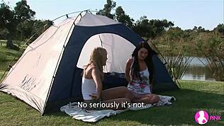 Лесбийский поход с жарким действием - Viv Thomas HD