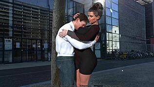 Wow, perfekt husmor luder kneppet doggystyle i tegnefilm!