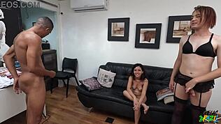 Obseden sem z Luano Reis in Robom Carvalhom, kako grabita tisti ogromni kurac.