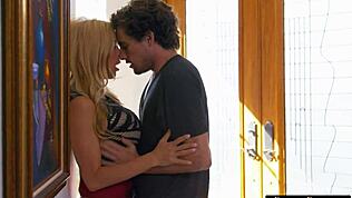 Is this milf stepmom getting pounded and drenched in cum? Wow!