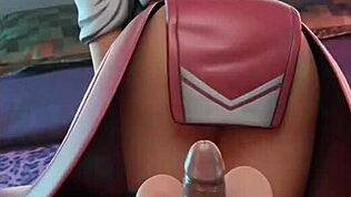 Compilation des meilleurs assjobs et footjobs d'Overwatch et Street Fighter