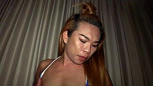 人妖宠物无套肏紧屁股POV视角