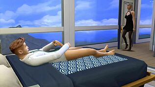 Anak tiri buat mak tiri hamil malam Tahun Baru