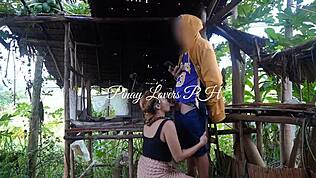 Skandal Pinay terbongkar bila aku dibawa ke rumah terbiar untuk aksi panas