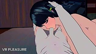 VR porno ervaring met natte kut milf mama