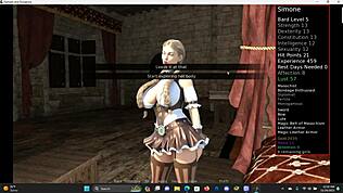 可爱少女和大棒在地下城冒险中变得狂野！