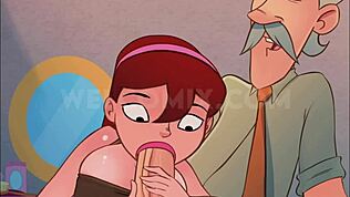 يا رجل، شوف مشاهد جنس برية من أنيميشن منزلي فاحش 5 إلى 9