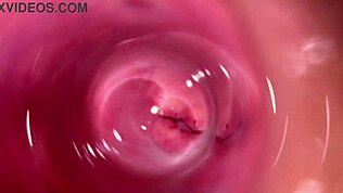 우와, 내 크리미한 거 안에 카메라 들어가니까 엄청 야하고 꽉 조여! 😍