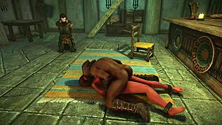 Ugh, Skyrim e i suoi desideri oscuri mi hanno preso con Adrianne in un anale duro e bondage... sai com'è?