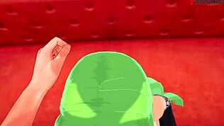 Mačka Cheshire sesa in jebe v Code Geass hentai