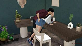 यो, यह जापानी टीचर पूरी तरह से अपनी इनोसेंट स्टूडेंट को सेड्यूस करती है और डेस्क पर चोदती है! 😍