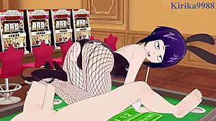 ミツキ・バクゴウ、キョウカ・ジロウ、イズク・ミドリヤのワイルドバニーガールセックス