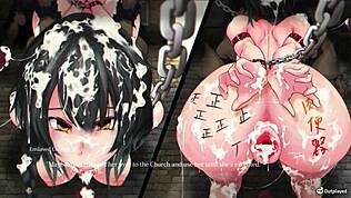 강렬한 Night of Revenge 갤러리 탐험, 무수정 배드 엔드 파트3.