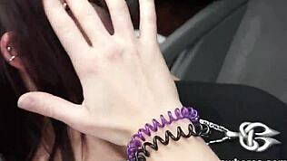 Ulična kurba pobrana in jebana z velikim kurcem