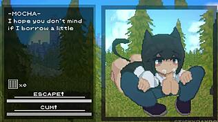 Em SUCCUBUS HUNT, meti numa branquinha grossa de rabo grande, aí ela dividiu comigo a amiga - jogo hentai parte 3