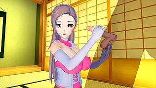 我惊呆了，这个可爱女仆装骑我大鸡巴狂野